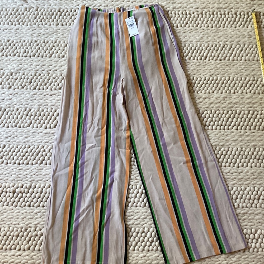 NWT ASTR Wide-legged Striped Pants
